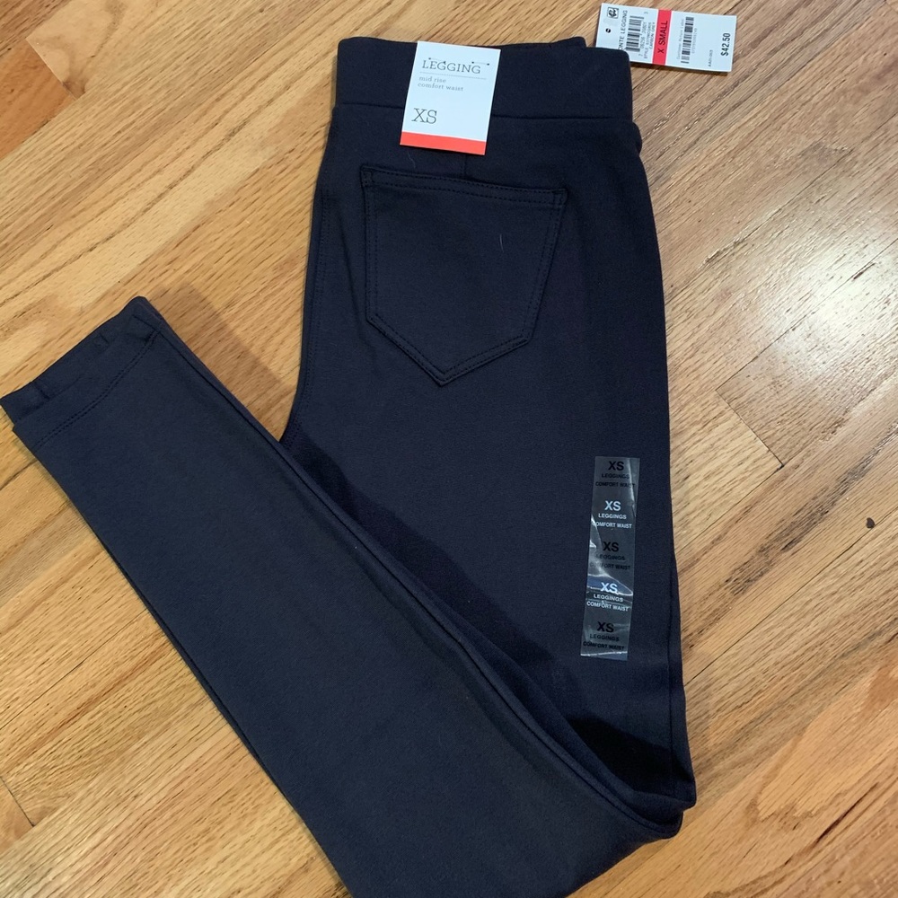 Pointe leggings style&co xs grey